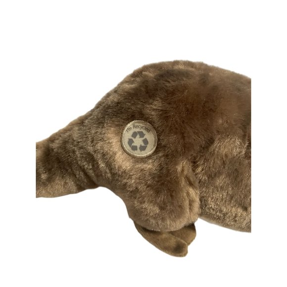 New The Petting Zoo River Otter Brown Plush Stuffed Animal Toy 19 in Tall - Picture 2 of 5